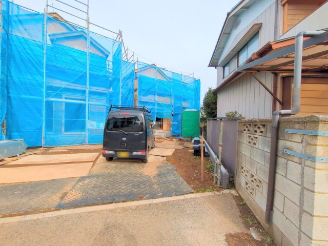 野田市清水619番1　新築戸建　E号棟の外観|2025年10月現地写真になります(^^)