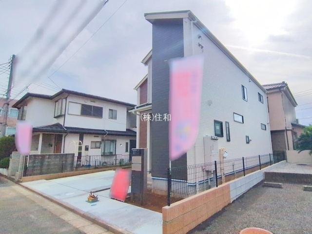 【新築分譲住宅】ふじみ野市亀久保2期の前面道路含む現地写真