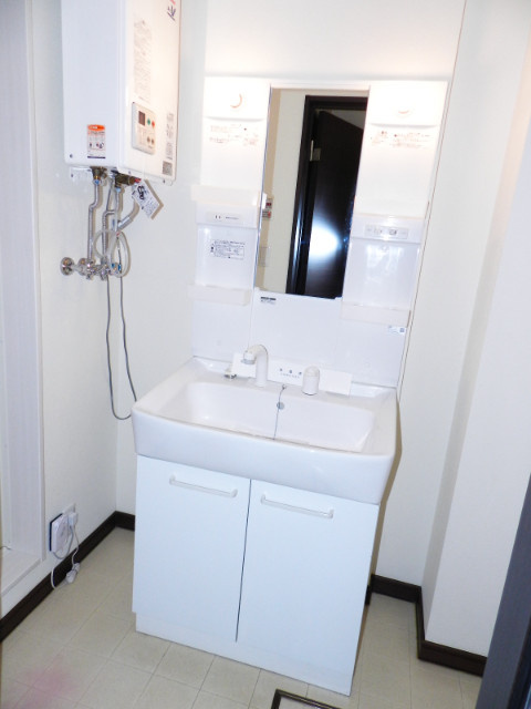 リバースマウンテン弐番館の洗面所