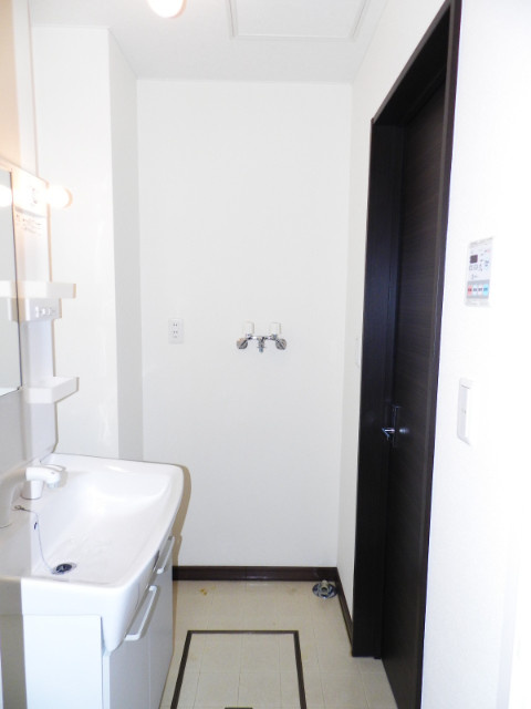 リバースマウンテン弐番館の洗面所