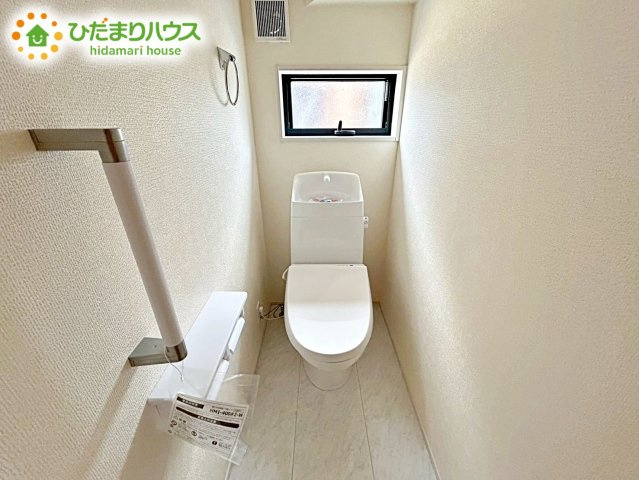 【トイレ】 | ひたちなか市稲田10期　新築戸建　3号棟 | 温水洗浄便座ついてます(^^♪