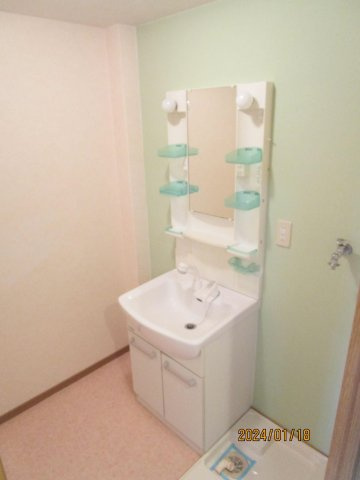 グリーンハイツ干隈の洗面所