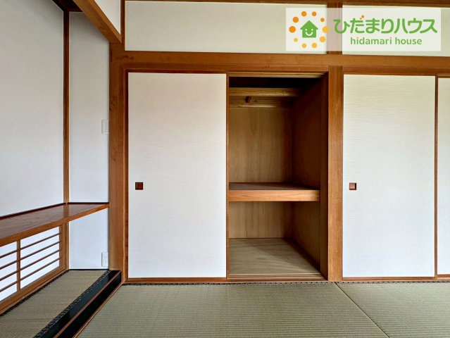 ひたちなか市大字馬渡　中古戸建の和室|和室B　収納