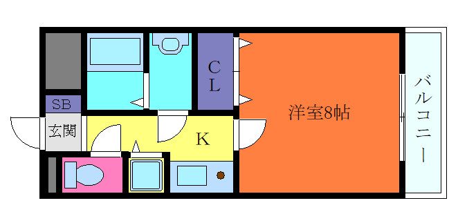 ドール魚崎の間取り