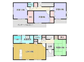 【間取り】 | 真岡市並木町4LDK中古住宅