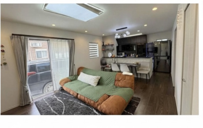 【居間・リビング】 | 真岡市並木町4LDK中古住宅