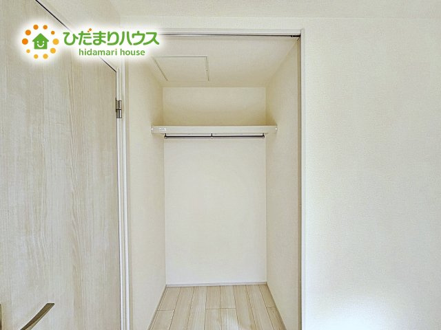 【収納】 | ひたちなか市稲田10期　新築戸建　6号棟 | クローゼットタイプの収納は荷物がどこにあるかすぐに見つかります！