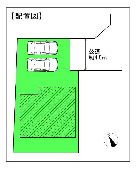 秦野市渋沢3丁目　中古戸建の区画図