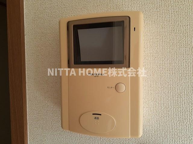 サザンリーフＢのセキュリティ|TVインターホンを設置済み◎