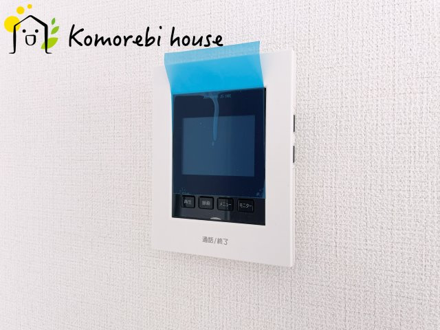 上尾市上　25期　新築一戸建て　グラファーレ　01の防犯設備|来客時も画面で確認できる安心のTVモニターフォン。録画機能も付いているの安心。忙しい毎日をしっかりサポートします。