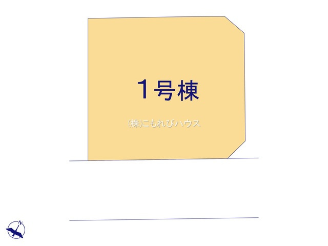 上尾市上　25期　新築一戸建て　グラファーレ　01の区画図|1号棟