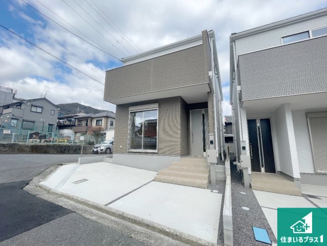 大津市滋賀里　第2期　新築一戸建ての外観|お客様に長く安心して住んでいだだける事にこだわった家づくり！住んでからのアフターサービスにもしっかりと取り組んでいます！