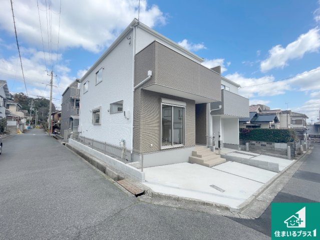 大津市滋賀里　第2期　新築一戸建ての外観|お客様に長く安心して住んでいだだける事にこだわった家づくり！住んでからのアフターサービスにもしっかりと取り組んでいます！