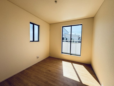 【子供部屋】 | 松戸市金ケ作新築戸建【金ケ作小学校：3分】 | 5.25帖洋室