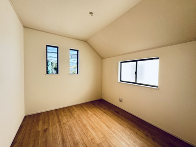 【洋室】 | 松戸市金ケ作新築戸建【金ケ作小学校：3分】 | 5.25帖洋室