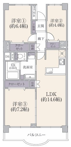 【間取り】の画像
