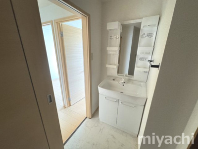 【洗面所】 | グランディール矢三Ｂ