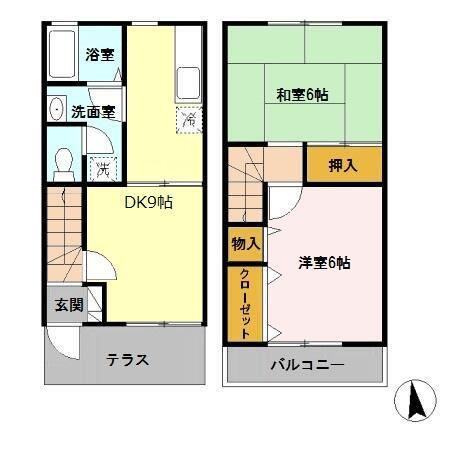 【間取り】 | エーデルハイムスズキB