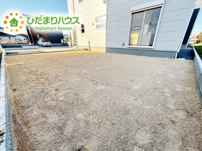 【庭】 | ひたちなか市稲田10期　新築戸建　7号棟 | お庭付物件になります！お庭遊びや、プールなどお子様も大喜び(^^)