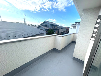 【バルコニー】 | 岐阜市島田新築建売全3棟！ご家族様にオススメの5LDK！最寄りのバス停徒歩5分！お車並列3台可能！ | 岐阜市島田新築建売全3棟！ご家族様にオススメの5LDK！最寄りのバス停徒歩5分！お車並列3台可能！