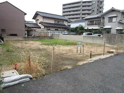 広島市東区牛田南１丁目　土地の外観