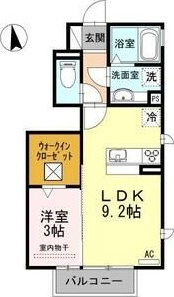 メゾンときⅤ　A棟の間取り