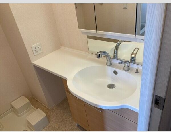 メゾンときⅤ　A棟の洗面所