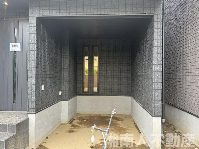 鎌倉市岩瀬１４５３新築戸建ての外観|おしゃれな外観です