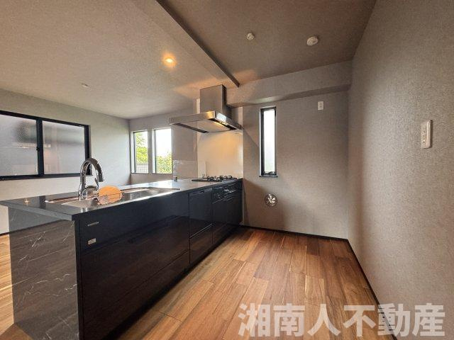 鎌倉市岩瀬１４５３新築戸建てのキッチン|きれいなキッチンです