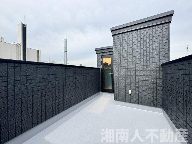 鎌倉市岩瀬１４５３新築戸建てのバルコニー|落ち着いた時間を過ごせるバルコニーです