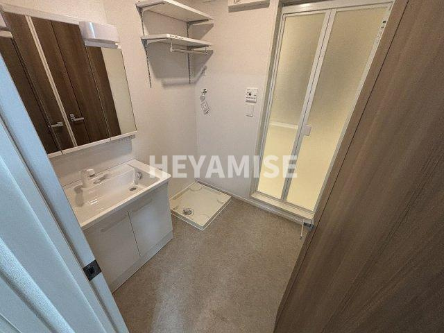 ベル　フルリールリノアの洗面所