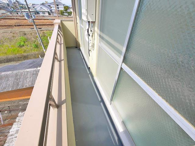 カーサ.＋のバルコニー|広々としたバルコニーです