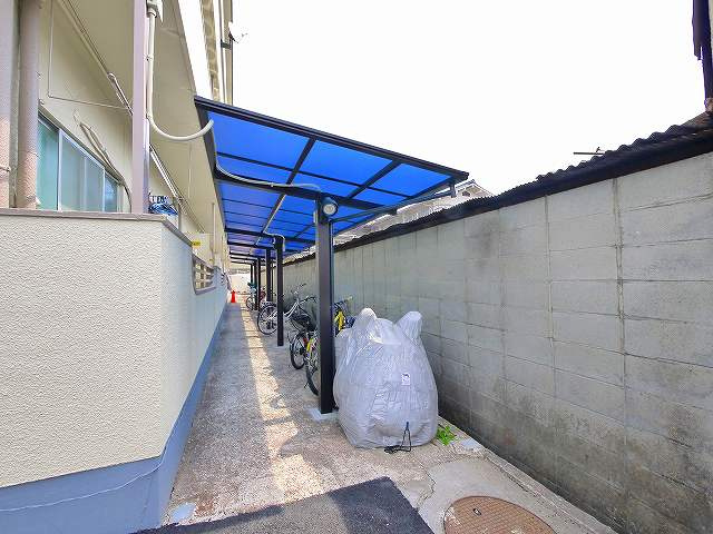 カーサ.＋のその他共用部分|自転車置き場です