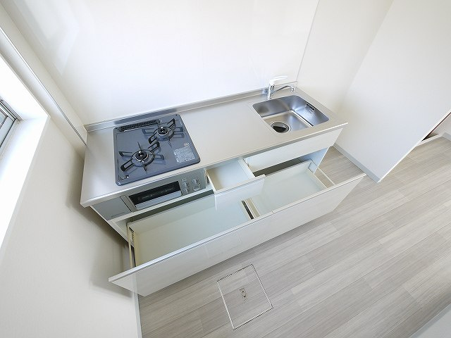 カーサ.＋のキッチン|使いやすいキッチンです