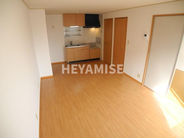 サンライズヒル福田E棟の居間・リビング|※室内画像は別号室のもの