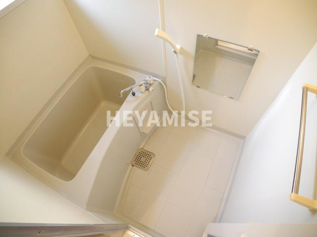 サンライズヒル福田E棟の浴室|※室内画像は別号室のもの