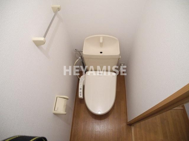 サンライズヒル福田E棟のトイレ|※室内画像は別号室のもの