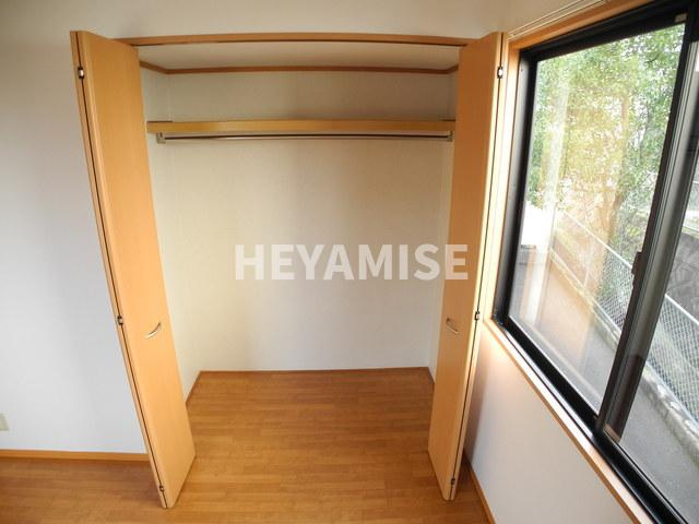 サンライズヒル福田E棟の収納|※室内画像は別号室のもの