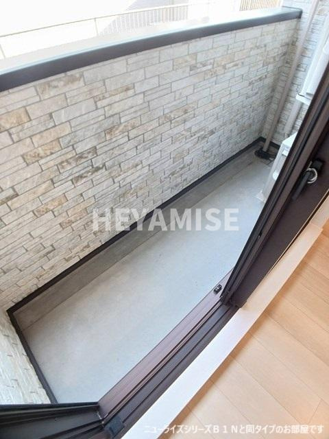 エミネント長田Ⅰのバルコニー