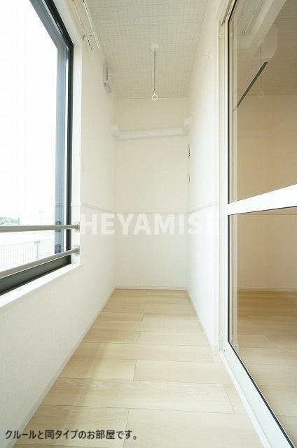 プラシードヒルⅩのバルコニー