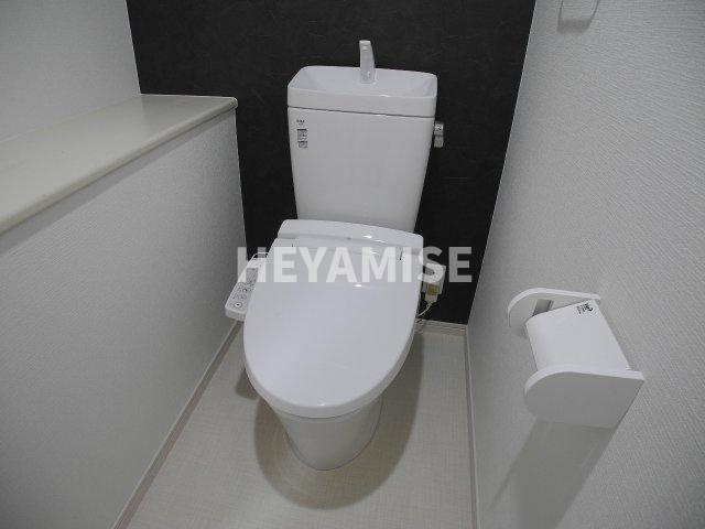 フロンティアききつⅡのトイレ|※室内画像は別号室のもの