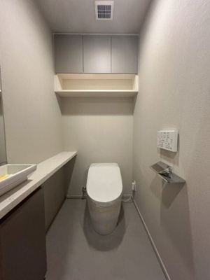 【トイレ】 | デュオヒルズ秋谷 | シンプルで使いやすいトイレです