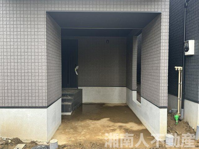 鎌倉市岩瀬１４５３新築戸建ての外観|外観は落ち着いています