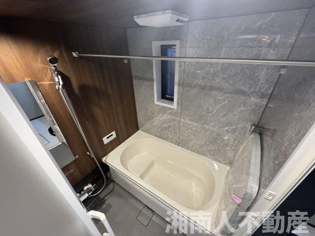 鎌倉市岩瀬１４５３新築戸建ての浴室|コンパクトで使いやすいお風呂です