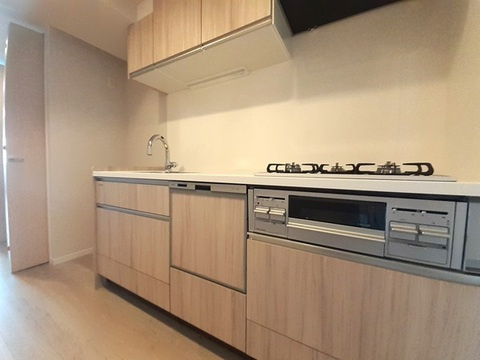 プレミアムキューブ東十条Ariaのキッチン