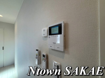 【セキュリティ】 | プルミエール角割町 | モニター付きインターホンです