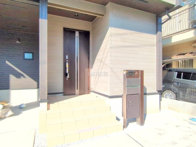 【新築分譲住宅】川越市扇河岸の玄関