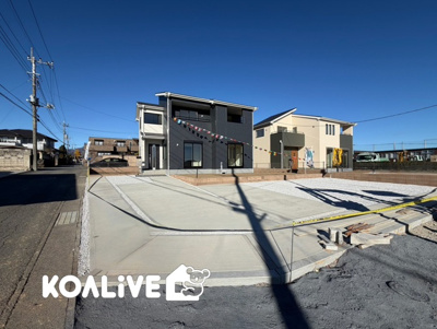 【外観】 | 前橋市堀越町　新築住宅 | 完成済み！いつでも新生活を始めることができます。
開放感あるLDK！
陽当り、風通しも良い暖かな住まいです。
KOALIVE （コアライブ）【0120-919-727】