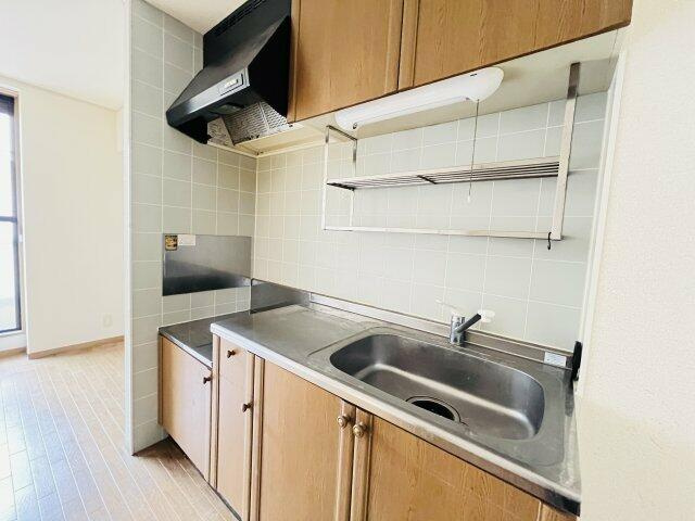 川崎市多摩区宿河原２丁目の賃貸マンションのキッチン