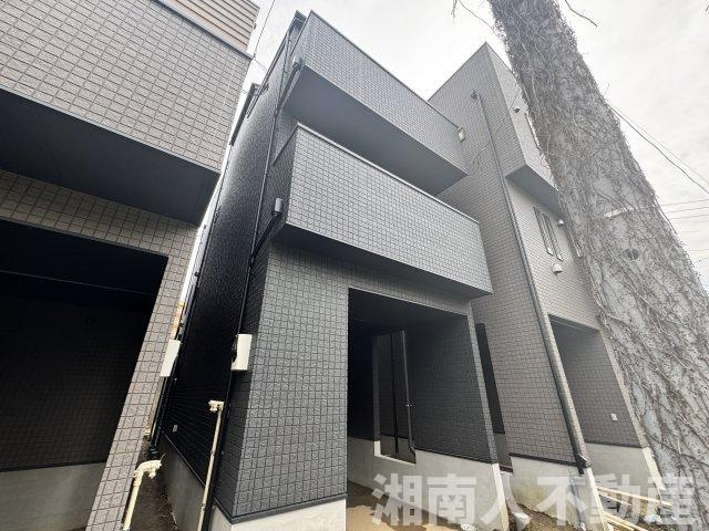 鎌倉市岩瀬１４５３新築戸建ての外観|外はこのようになっています